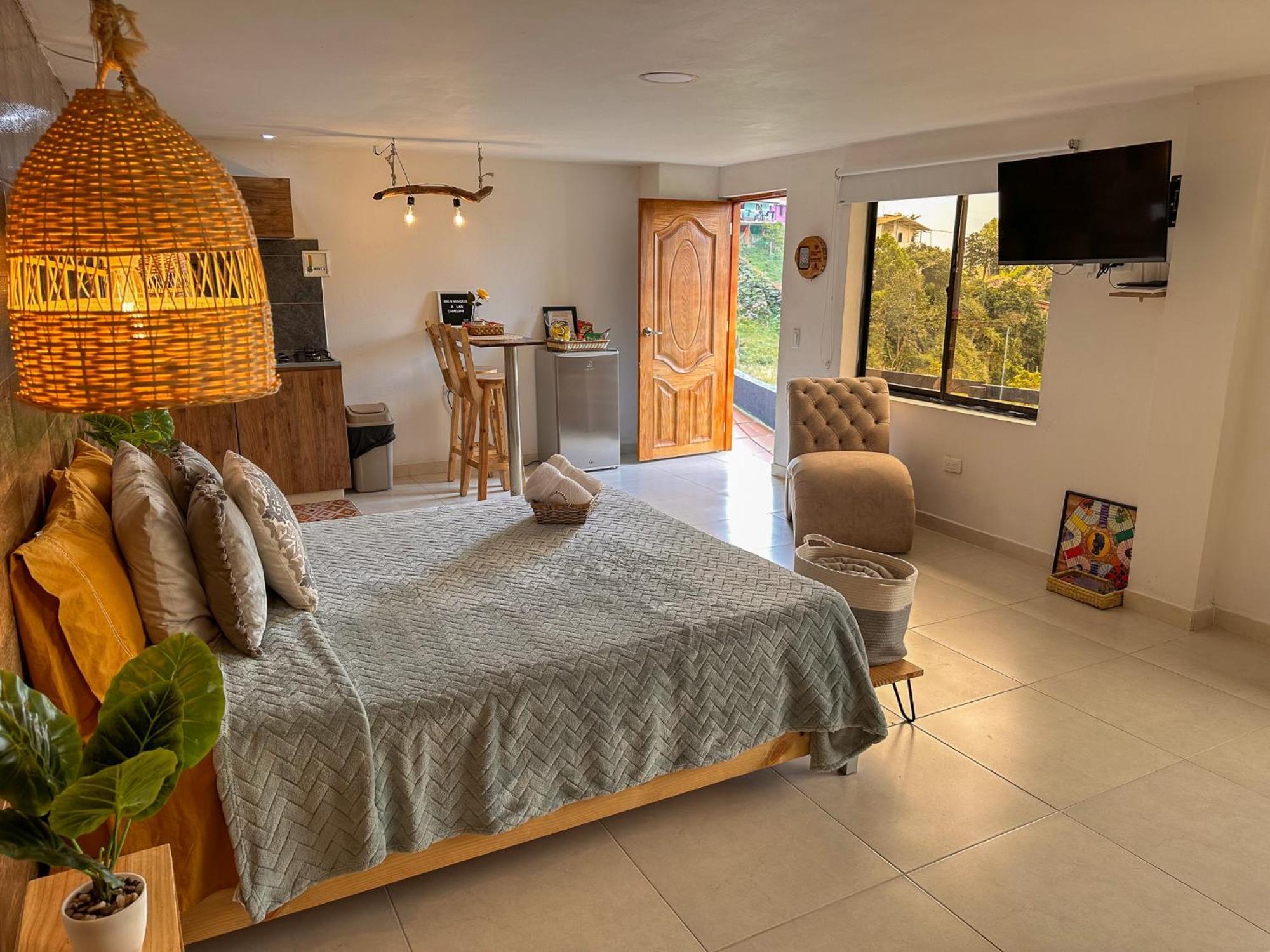 Cabanas Con Jacuzzi Y Chimenea - Casa Floral, Marinilla Exterior photo